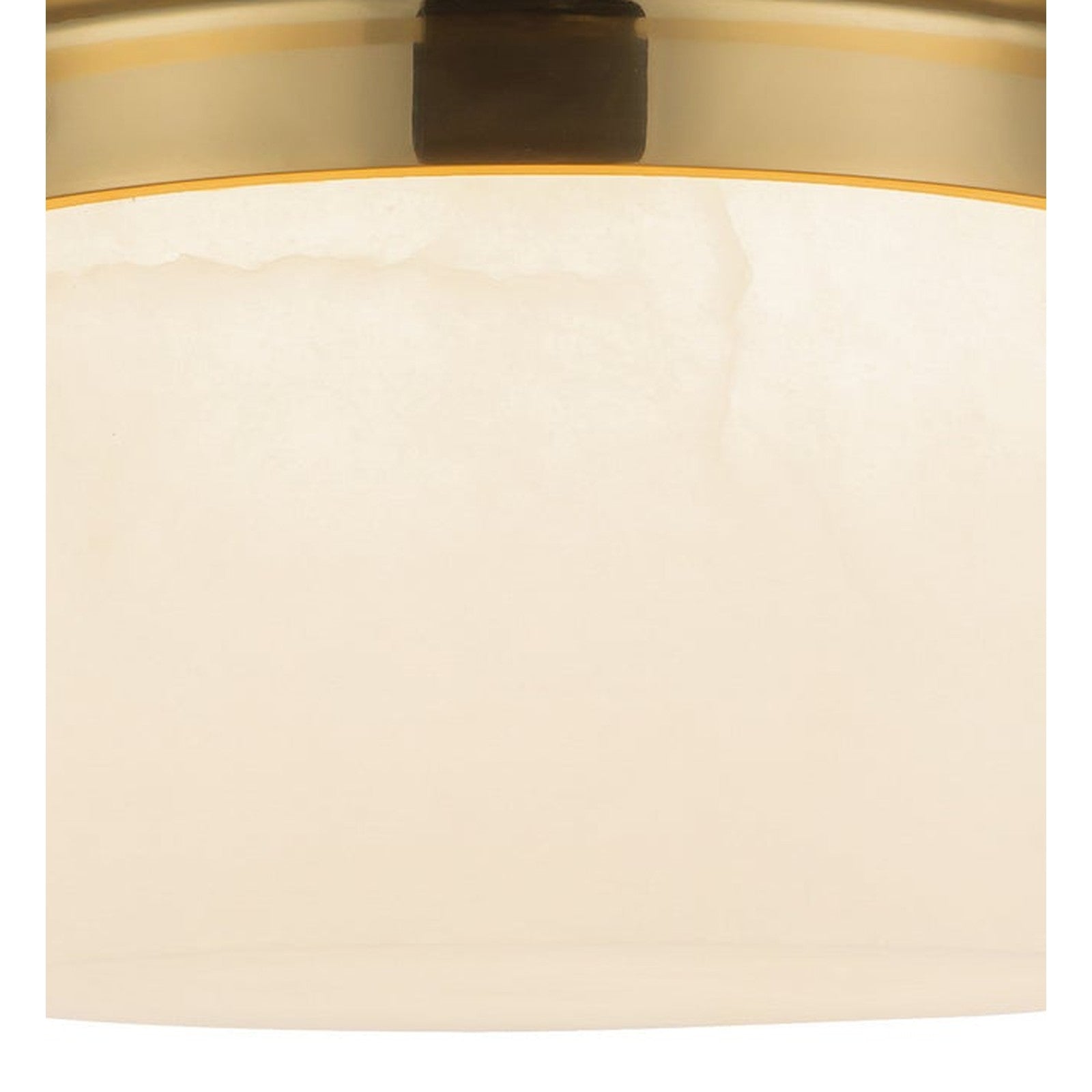 Sylvan Alabaster Two-Light Flush Mount