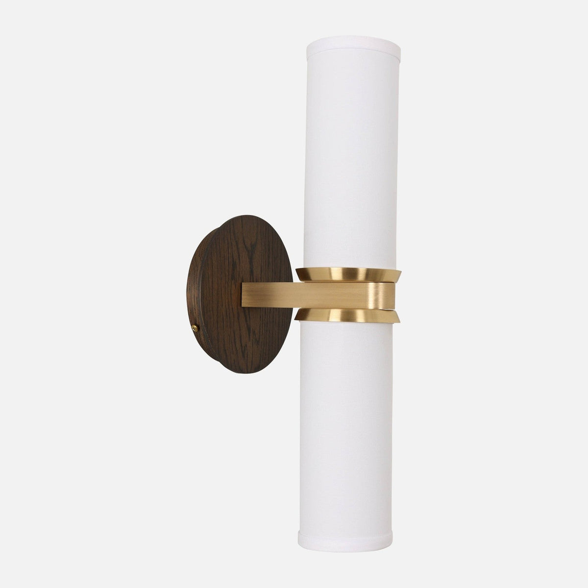 Acorn Linen Double Wall Sconce