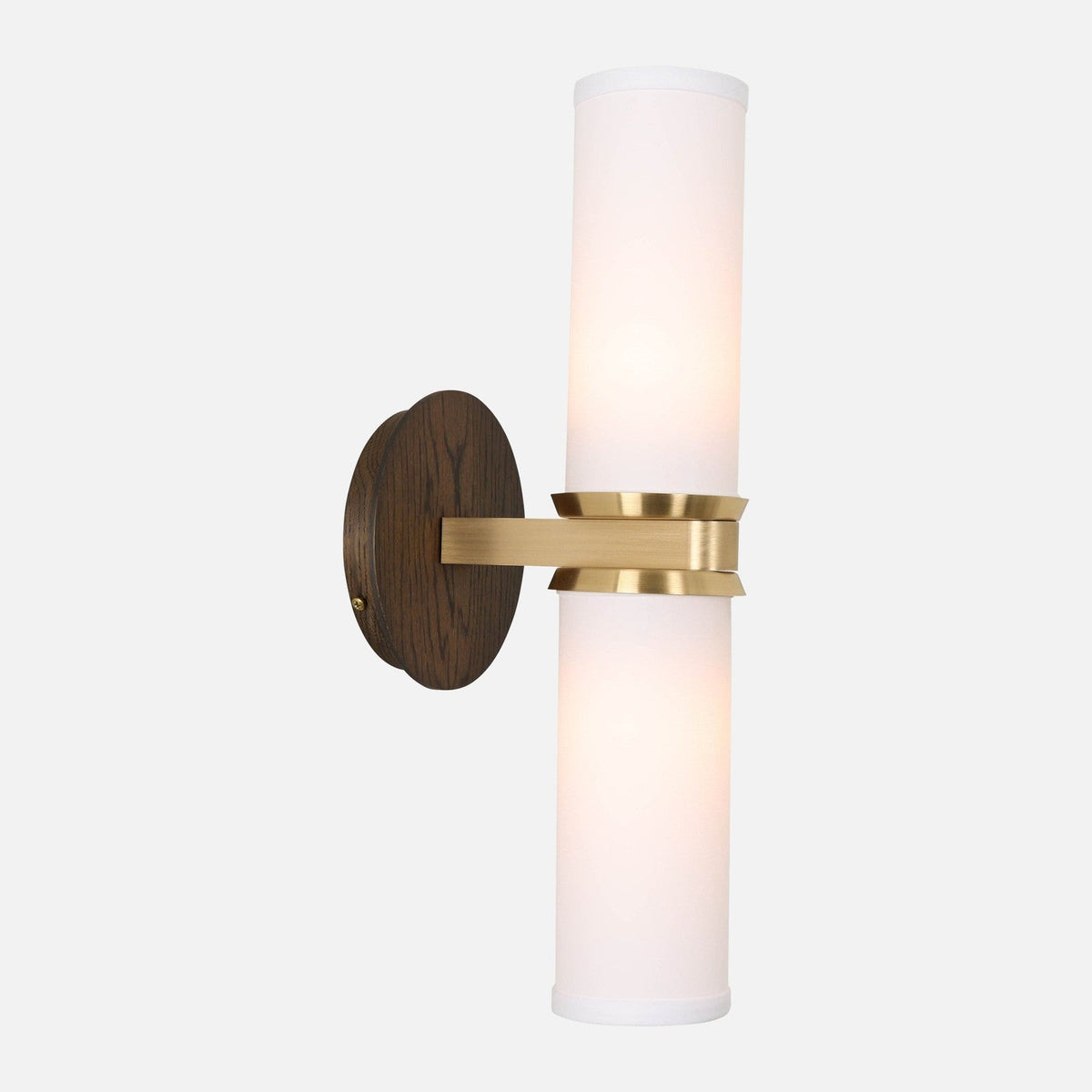 Acorn Linen Double Wall Sconce