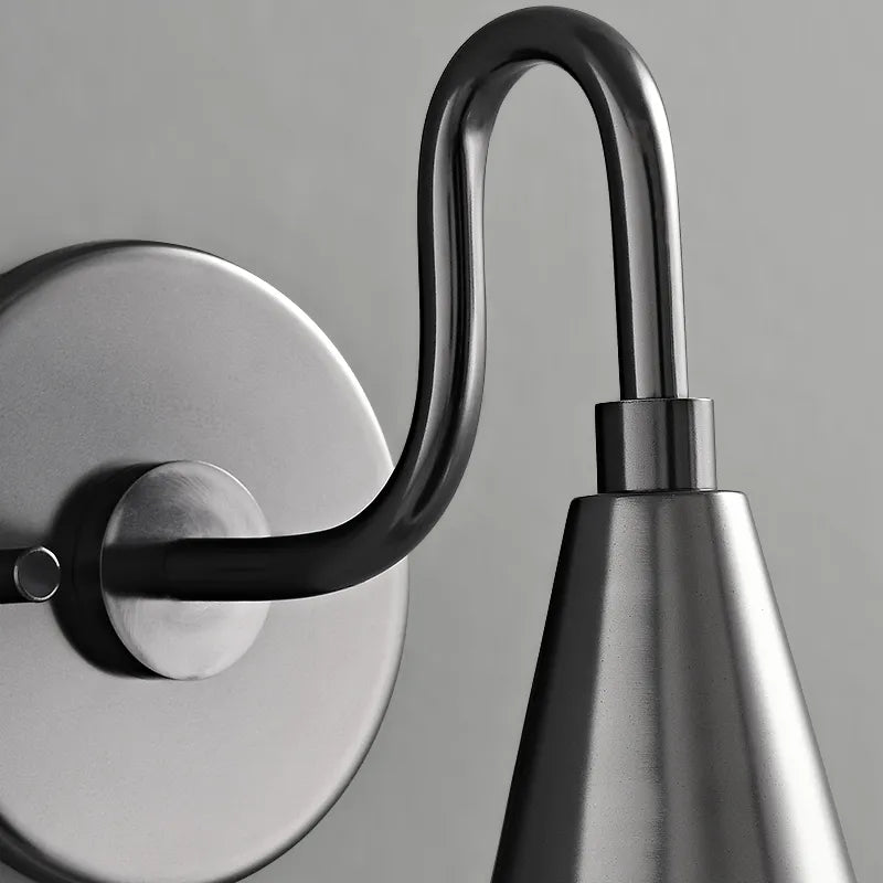 Brock Black Wall Lamp