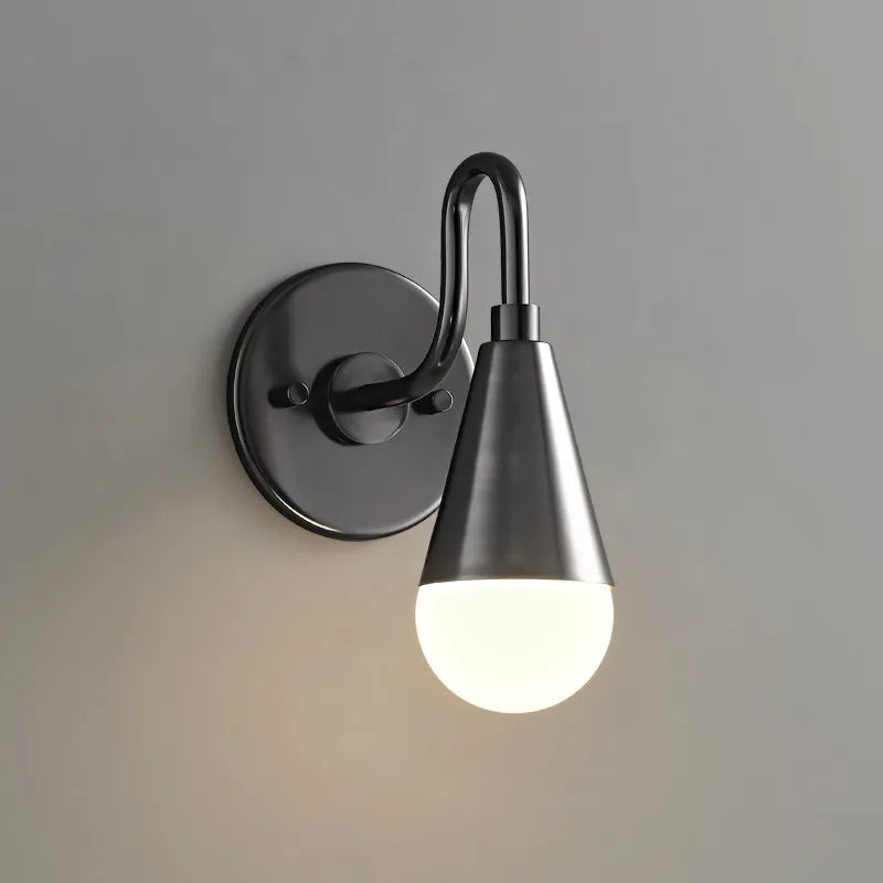 Brock Black Wall Lamp