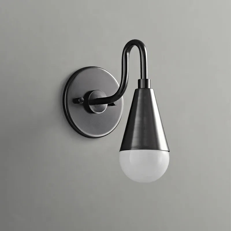 Brock Black Wall Lamp