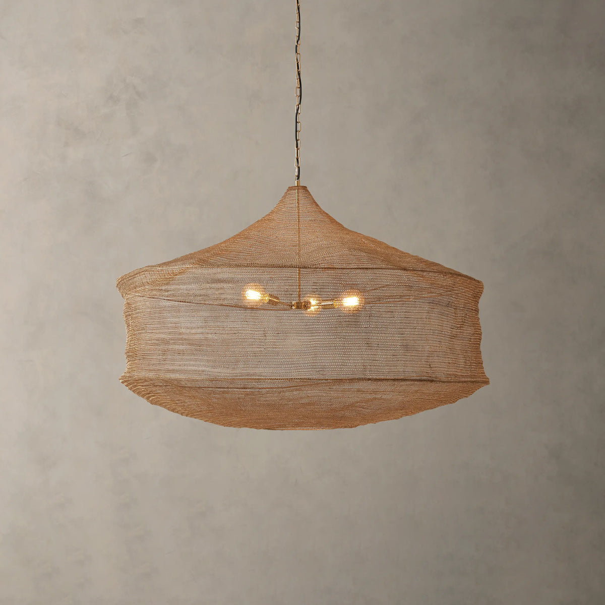 Fawn Cylinder Chandelier