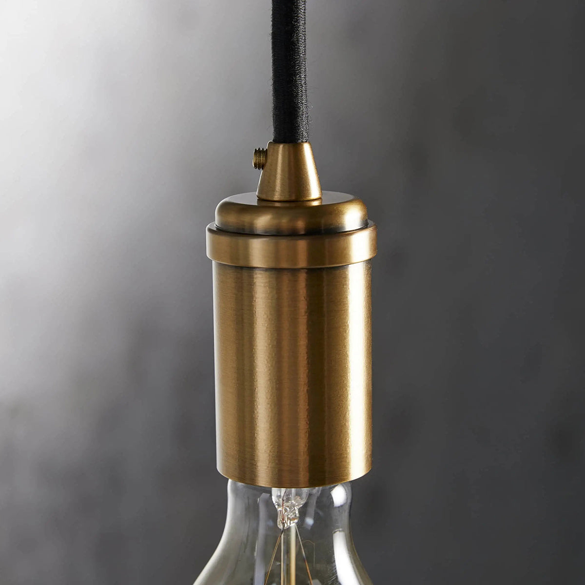 Lora Brass Swag Pendant