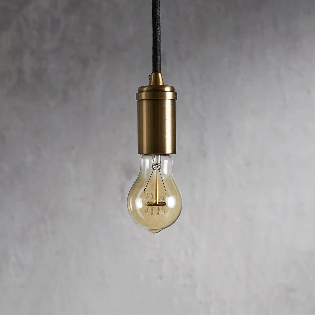 Lora Brass Swag Pendant