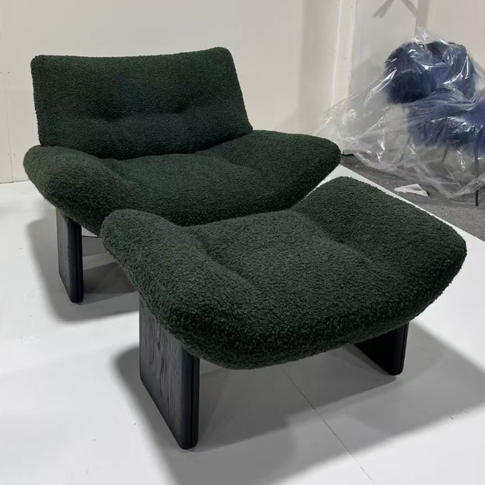 Bowen Chair - Elegant Green Accent Chair & Lounge Chaise for Modern Comfort