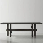 George Table – Solid Wood Mid Century Modern Table for Dining Room