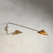 Seth Long Arm Double Sconce