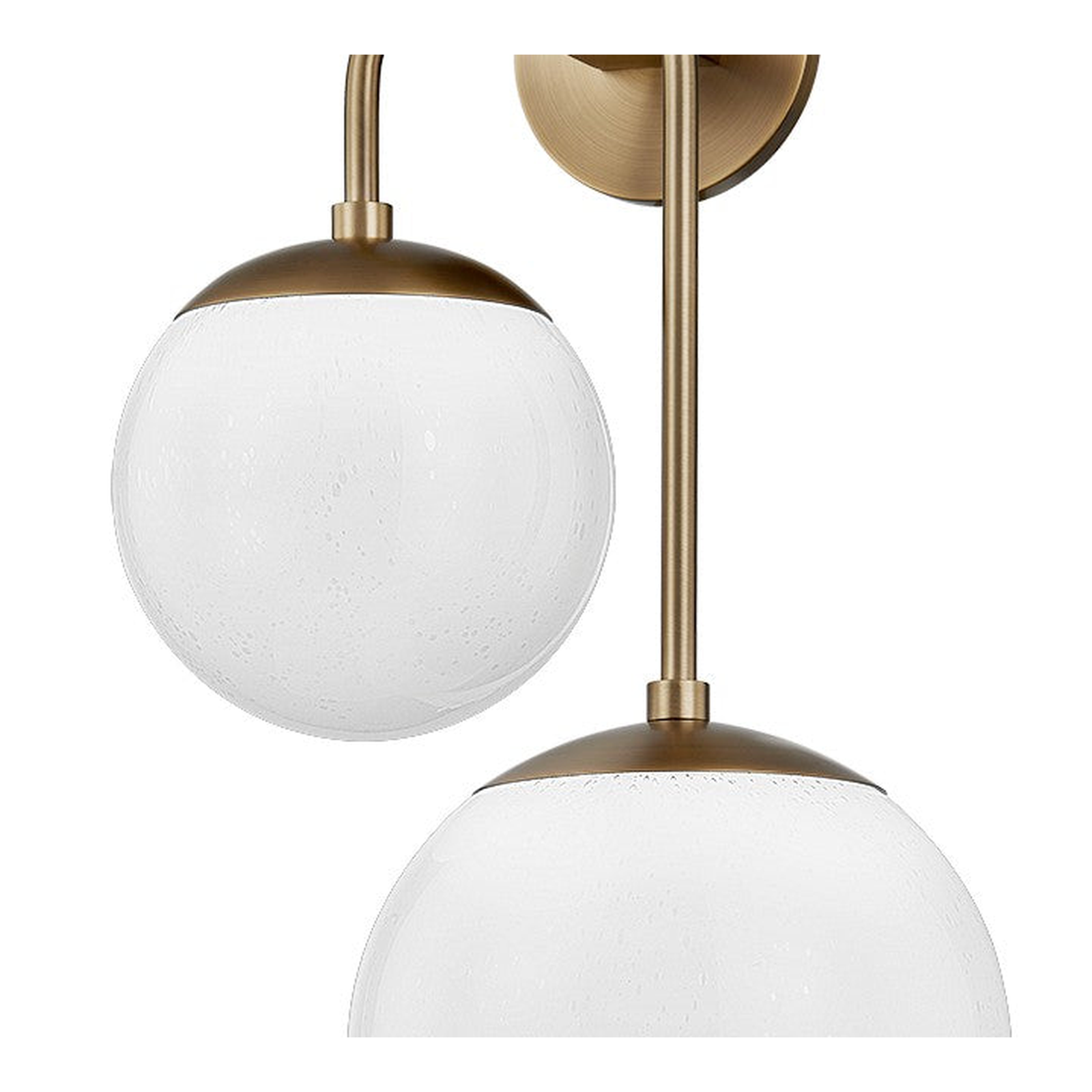 Yara Glass Two-Light Wall Sconce