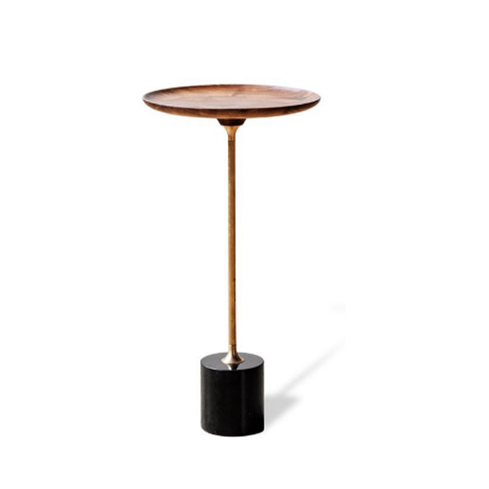 Anders Small End Tables - Solid Wood End Tables for Industrial Living Room Decor
