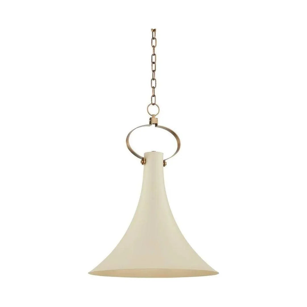 Edison Pendant - Flared Metal Shade Hanging Light