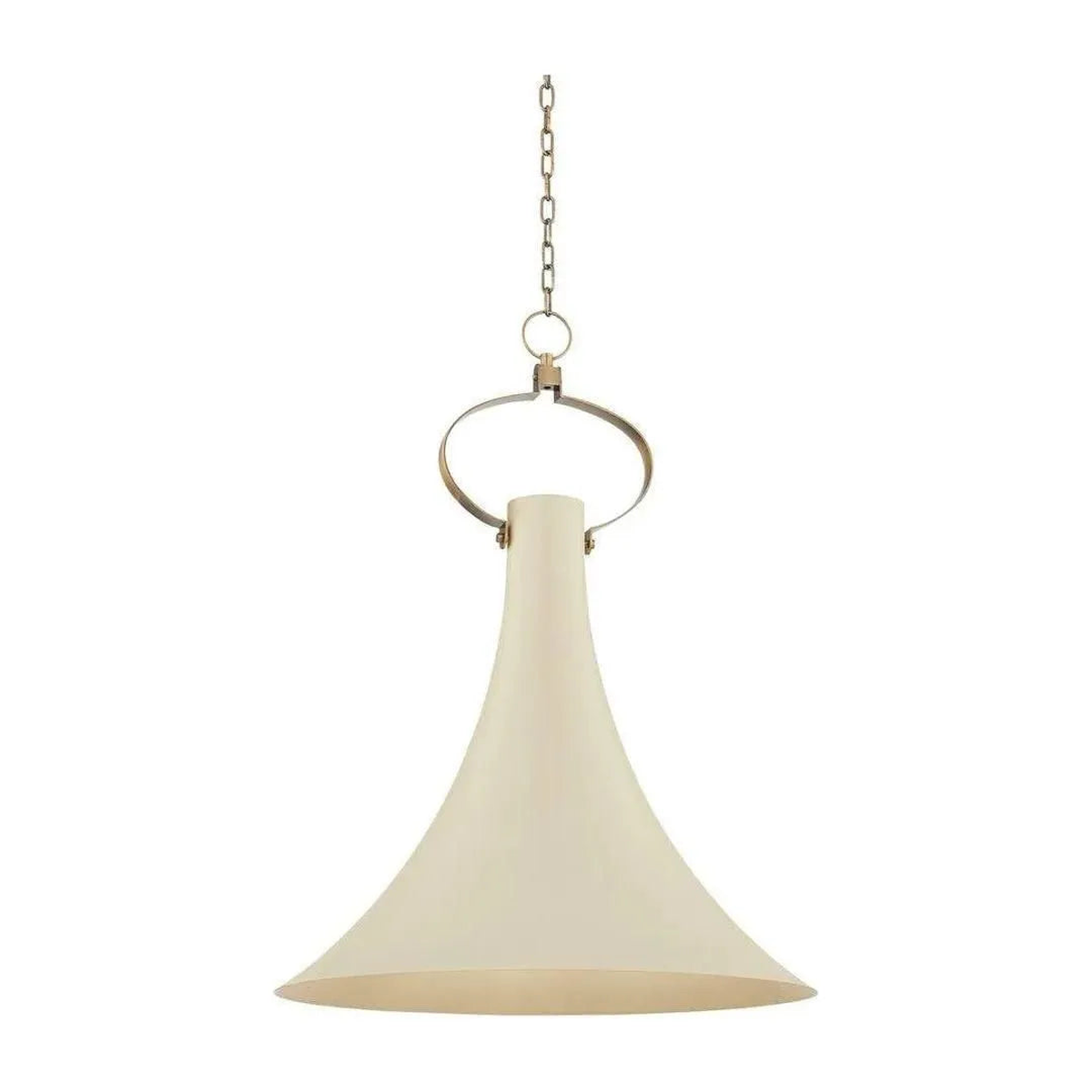 Edison Pendant - Flared Metal Shade Hanging Light