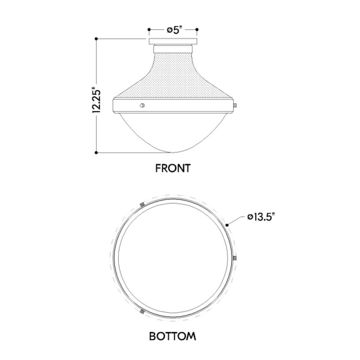 Lilia Flush Mount
