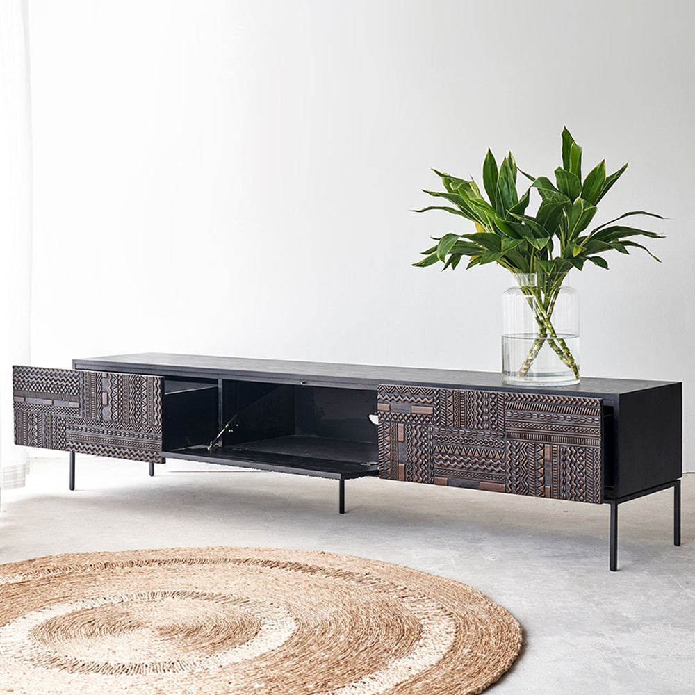 Hallie Stand with Storage - Accent Cabinet with Drawers for Living Room