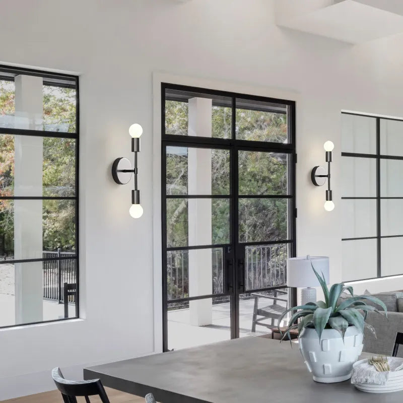 Kipp Black Wall Sconce