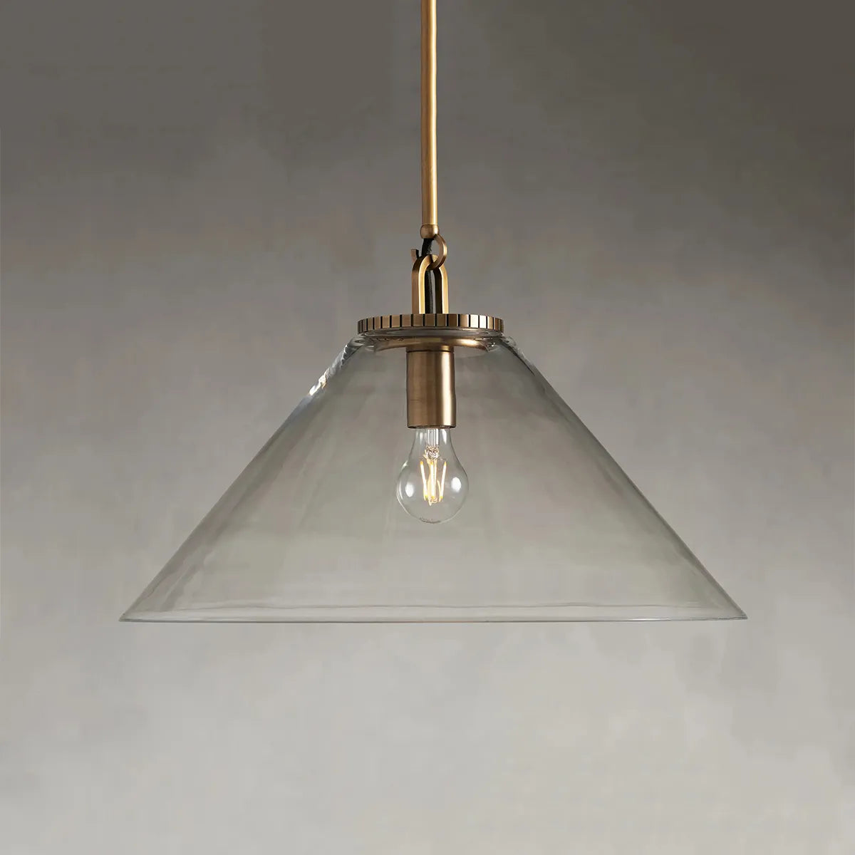 Maddox Cone Pendant with Rod