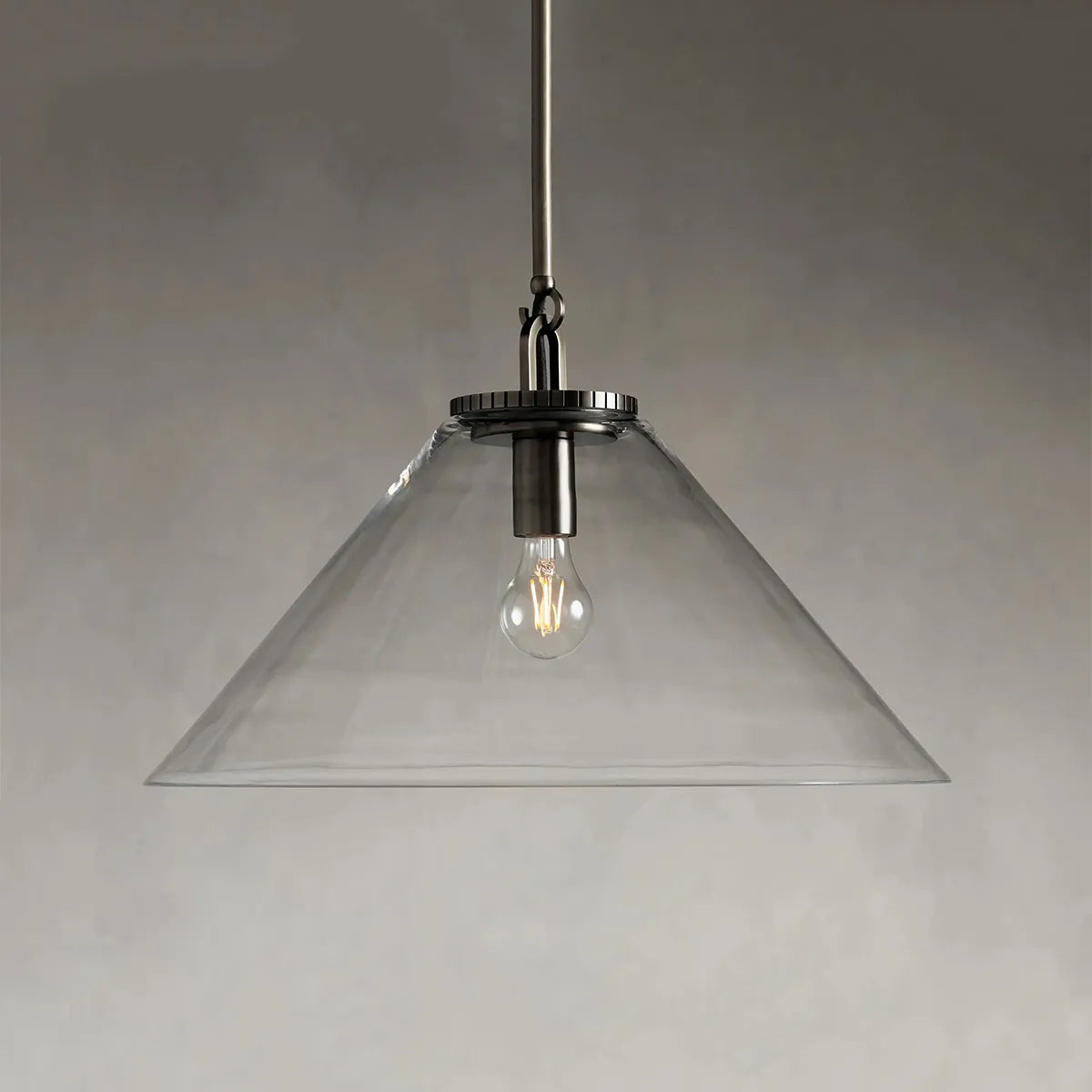 Maddox Cone Pendant with Rod