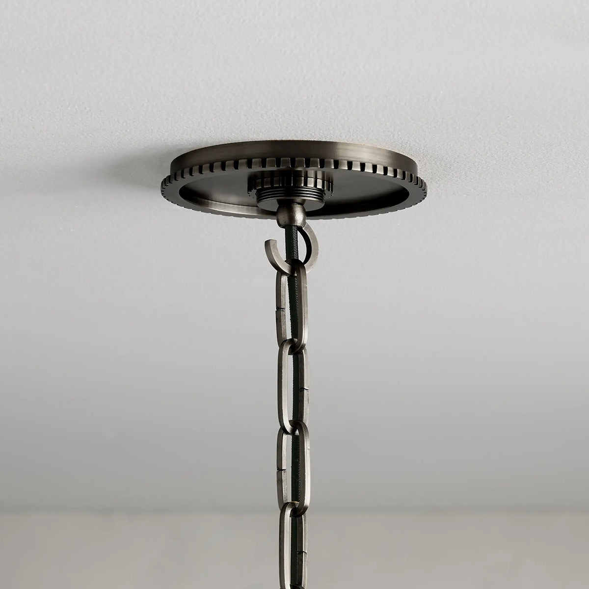 Sean Cylinder Pendant with Bronze Chain
