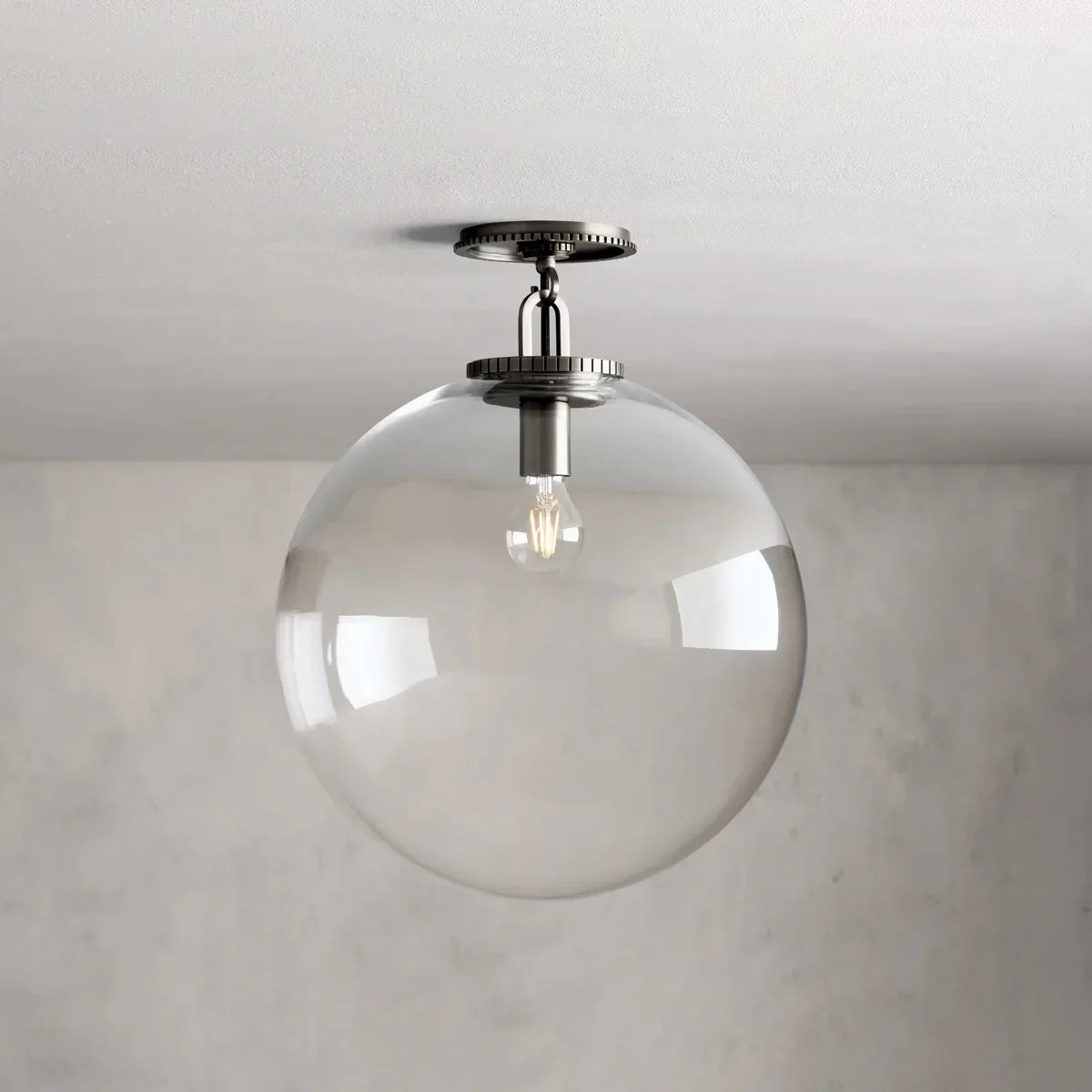 Olivia Globe Flush Mount