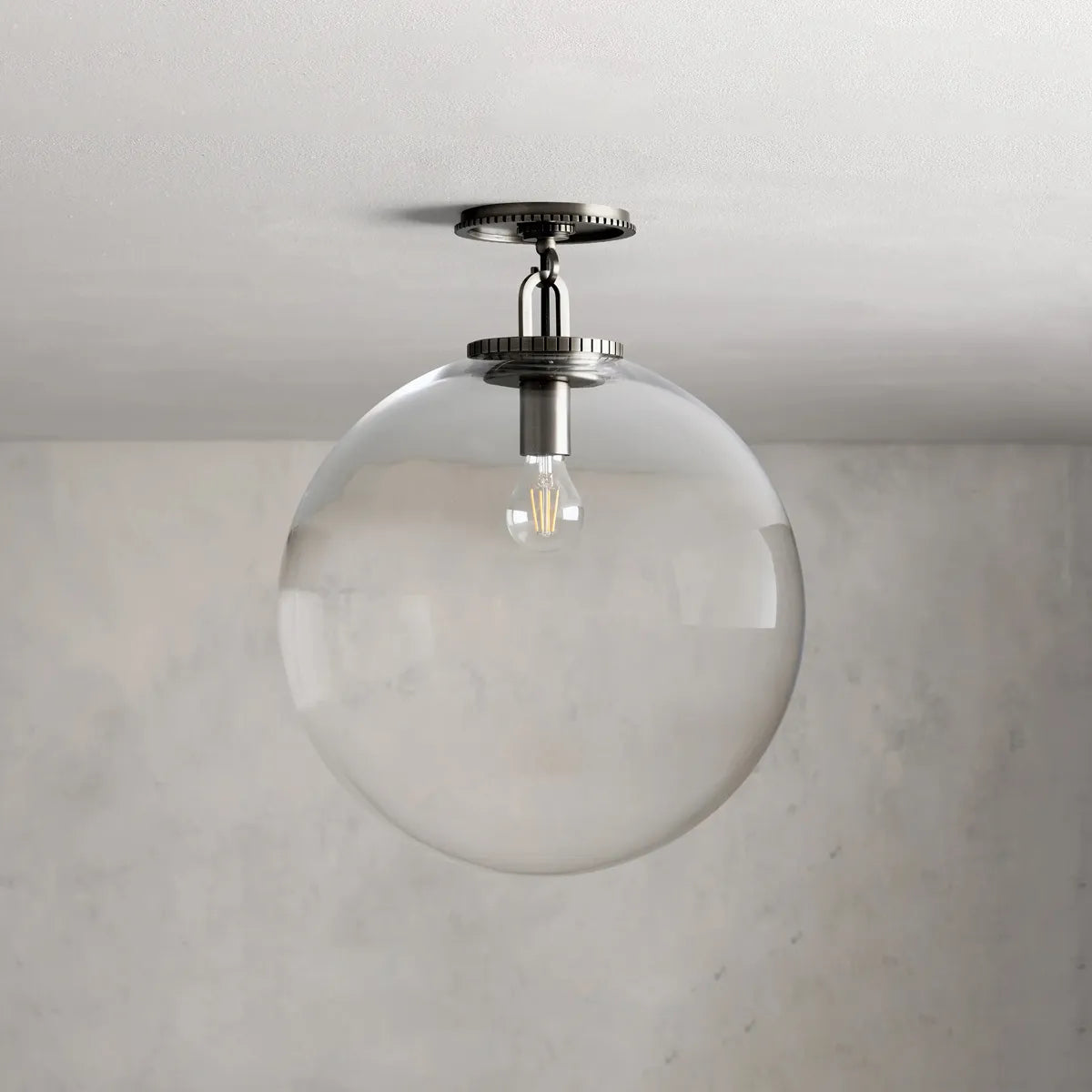 Olivia Globe Flush Mount