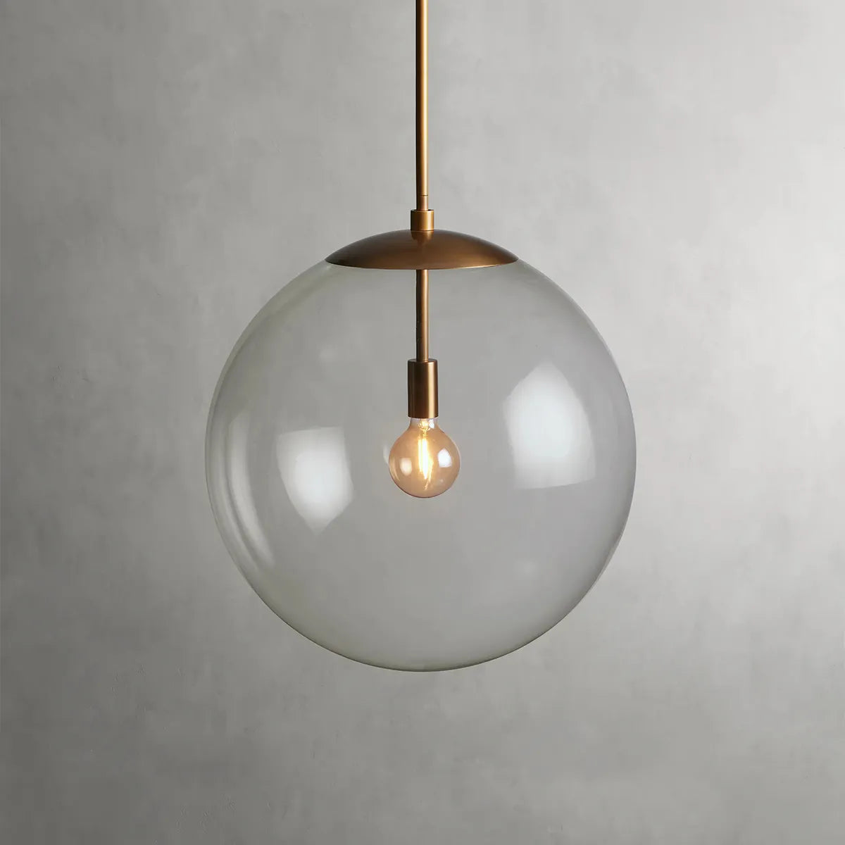 Soren XL Globe Pendant with Rod