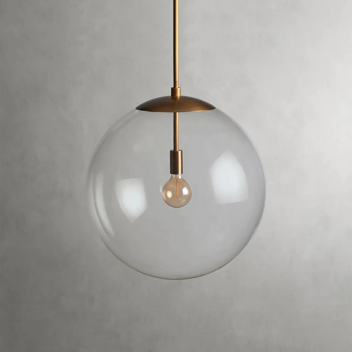Soren XL Globe Pendant with Rod