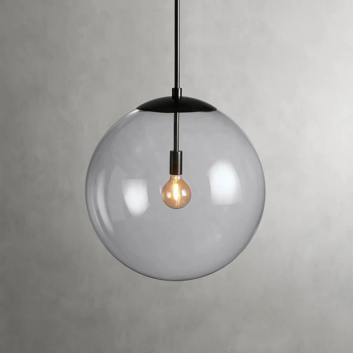Soren XL Globe Pendant with Rod