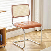 Zander Chair - Rattan Furniture Comfy Accent Chair for Home & Kitchen
