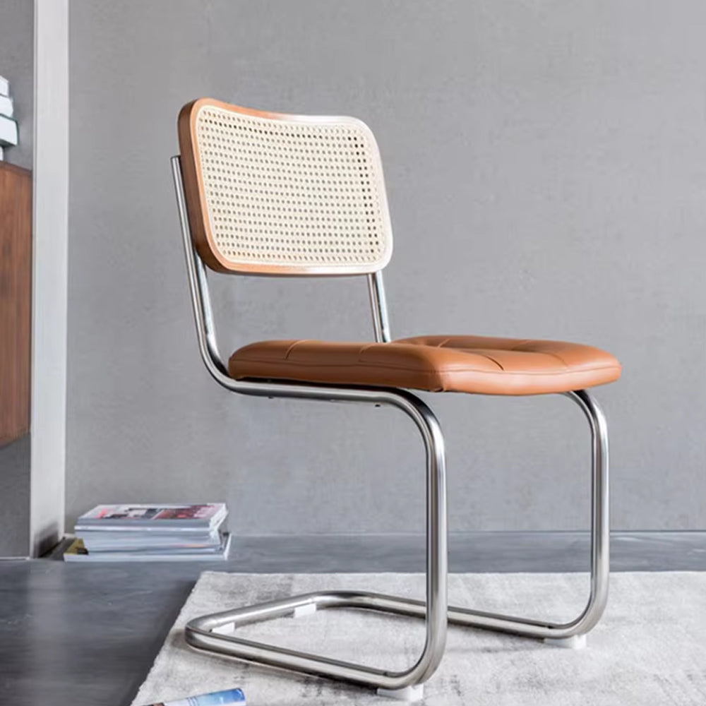 Zander Chair - Rattan Furniture Comfy Accent Chair for Home & Kitchen